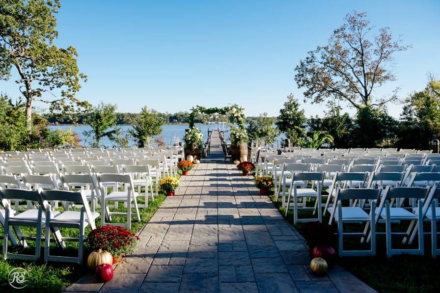 Waterfront ceremony