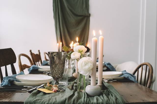 Intimate Table Setting