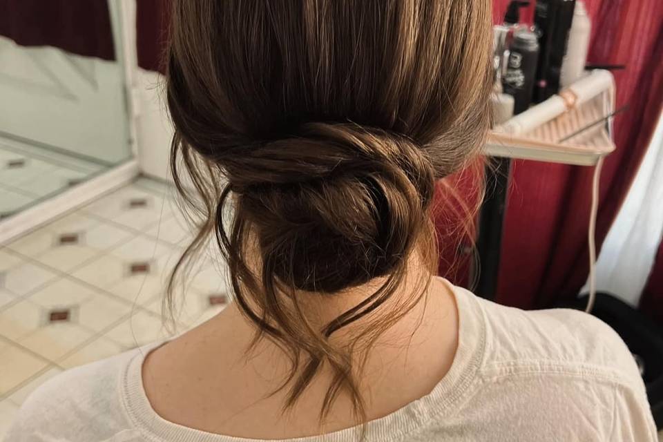 Low updo