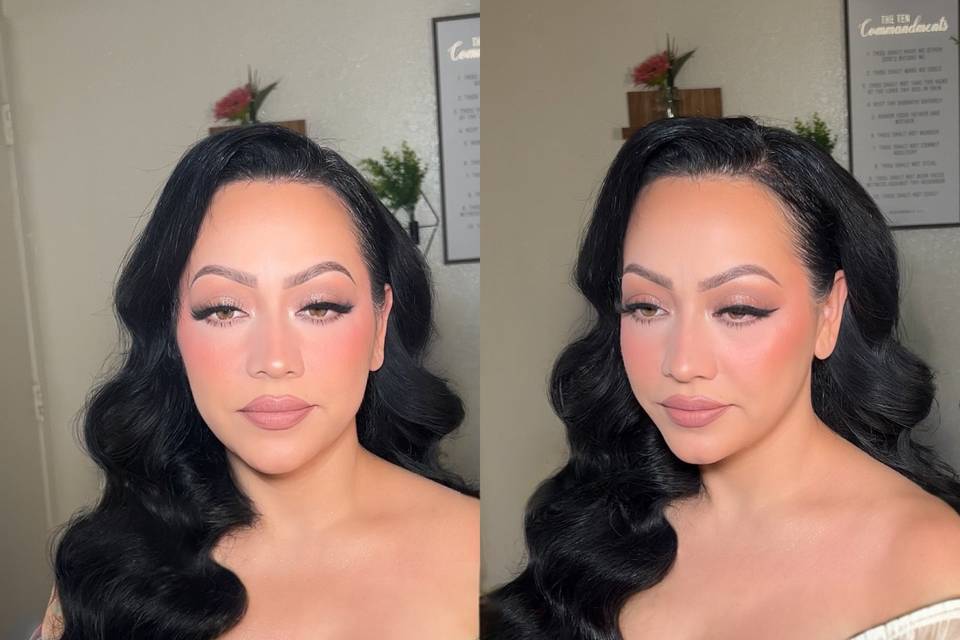 Hollywood glam.