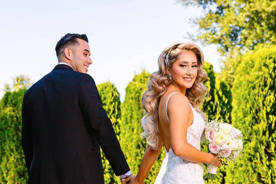 Bridal hair and makeup