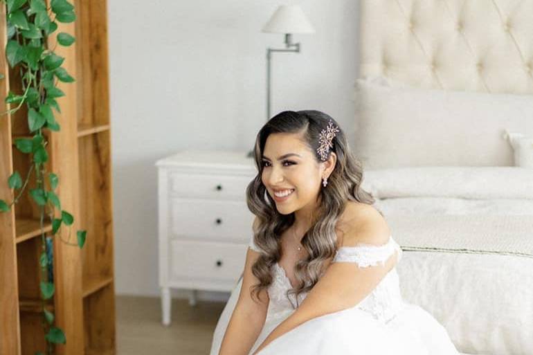 Bridal hair and makeup