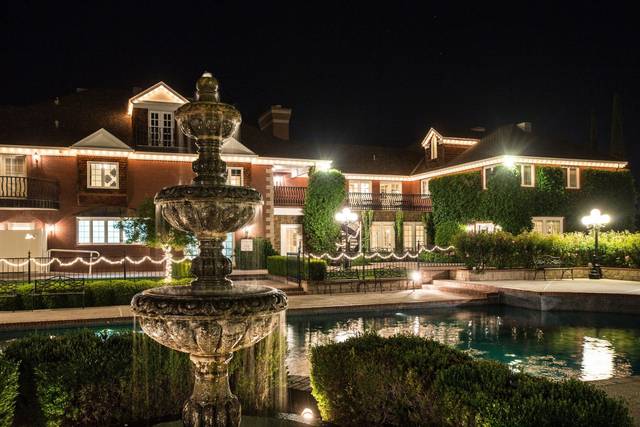 Stonebridge Manor at night
