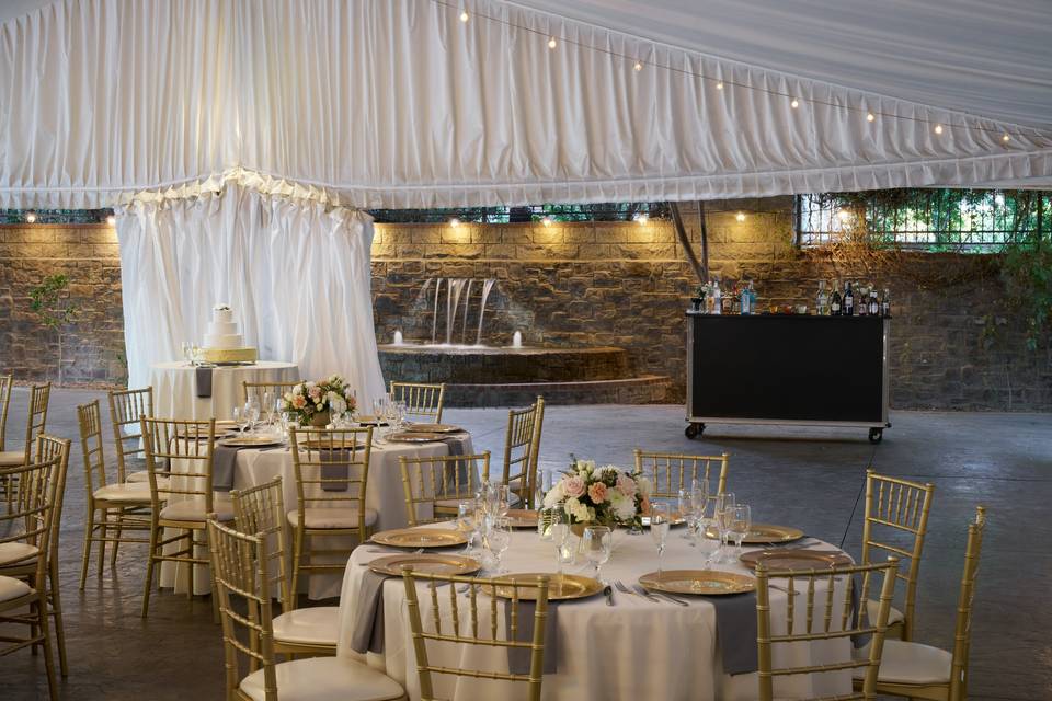 Outside reception