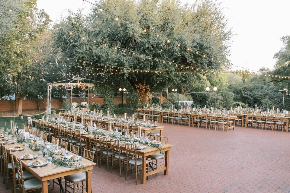 Outdoor reception