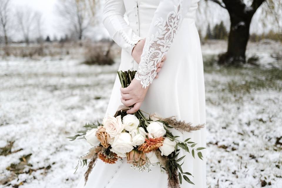 White bouquet