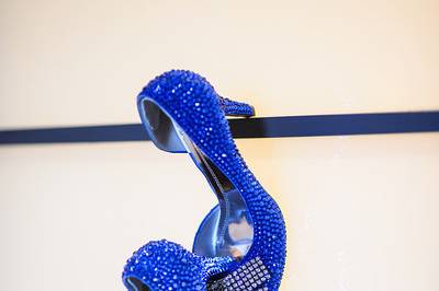 Blue Wedding Shoes