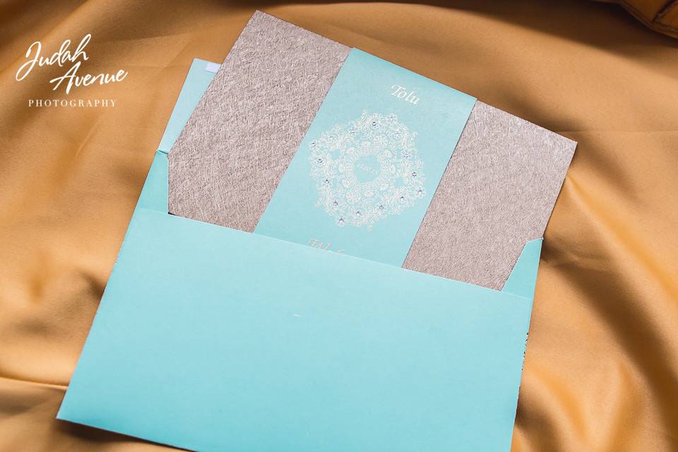 Contemporary Wedding Invitation