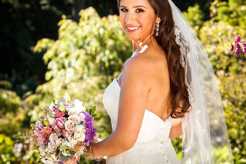 Bridal Photo Sarah P. Duke Gardens