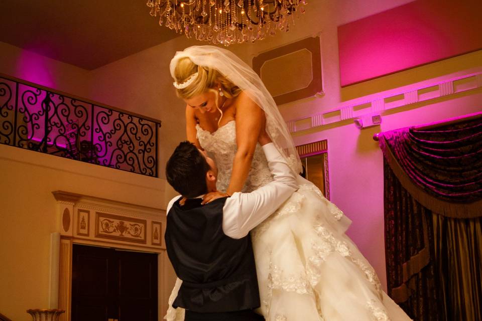 First dance at the Grand Marquise Ballroom