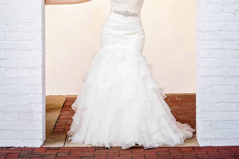 Bridal Photo at Weymouth Center in Southern Pines