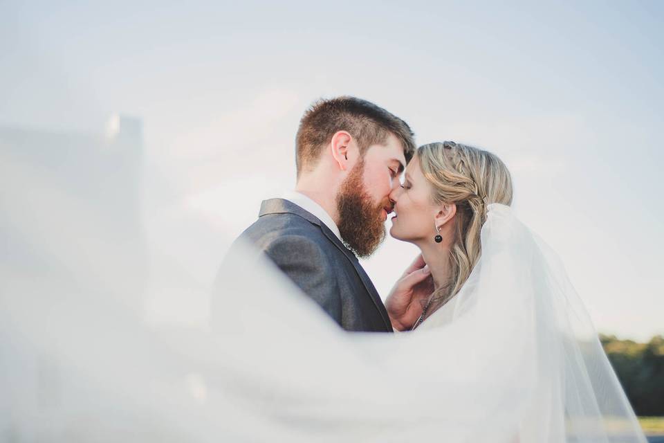 Couple at sunset