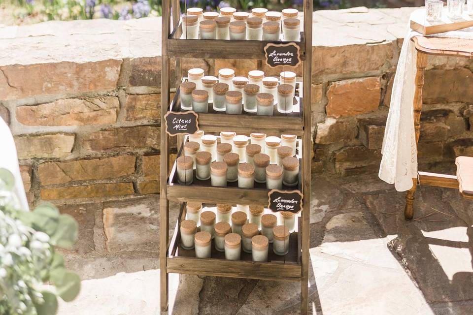 Candle Favors