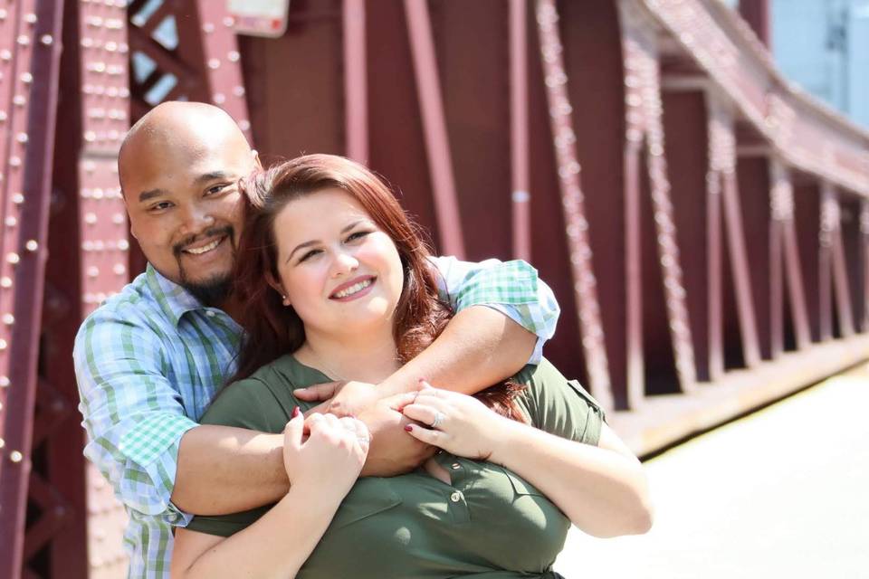Engagement photography session