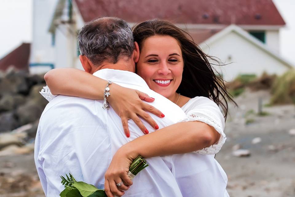 Bride at NW Maritime Center