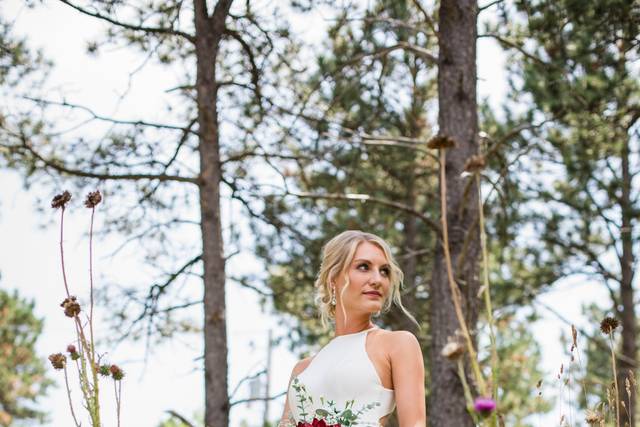 Among the flowers
