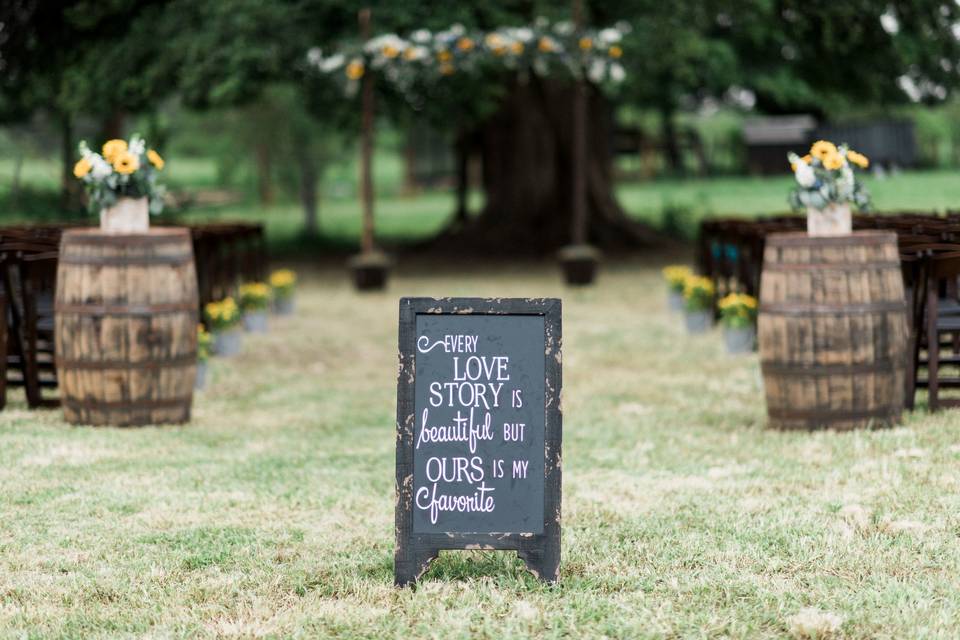 Wedding ceremony