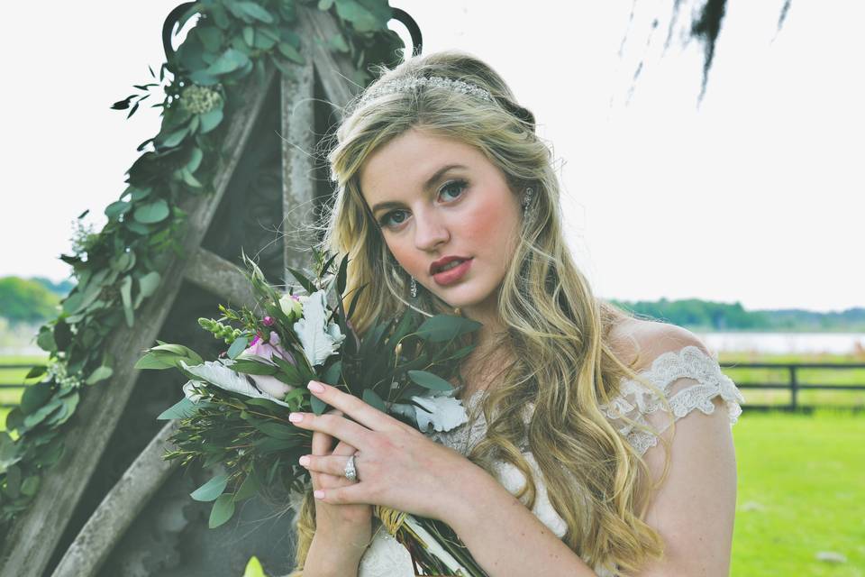 Bridal session