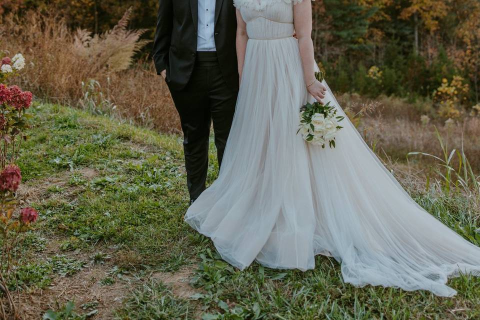 Ceremony on courtyard