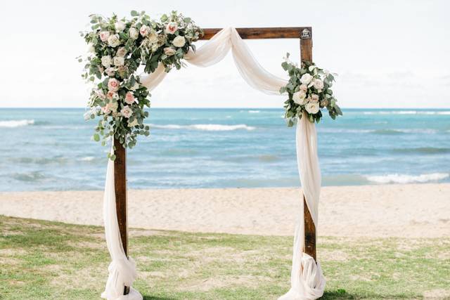 Arch by the sea