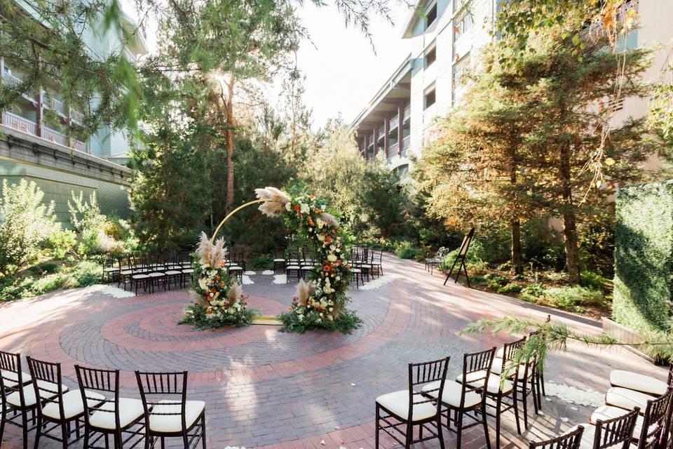 Courtyard ceremony