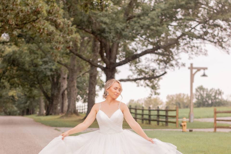 Bride Yana twirl dress