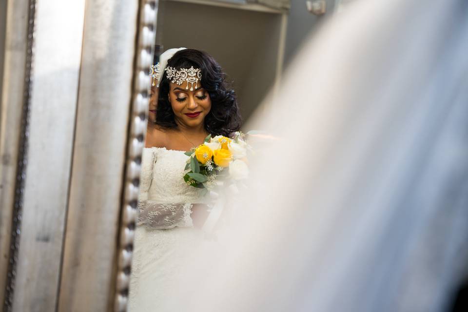 A beautiful bride