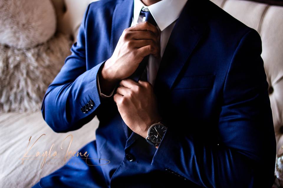 Suit details - Kayla Irene Photography