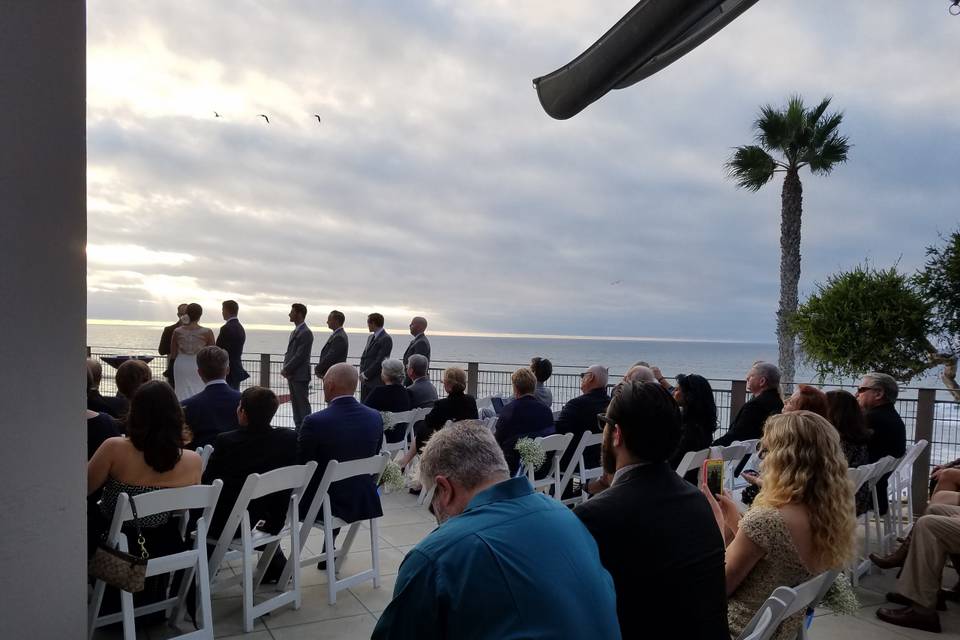 Ocean View Wedding