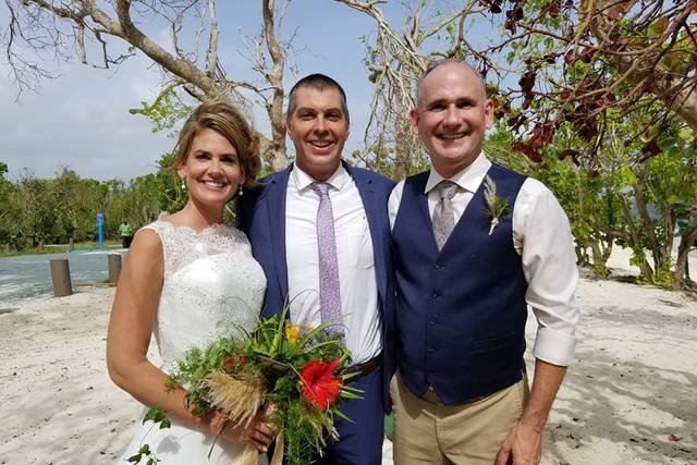 The newlyweds