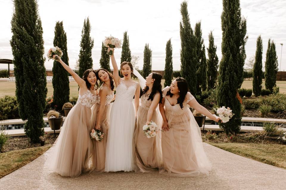 Champagne & Blush Wedding