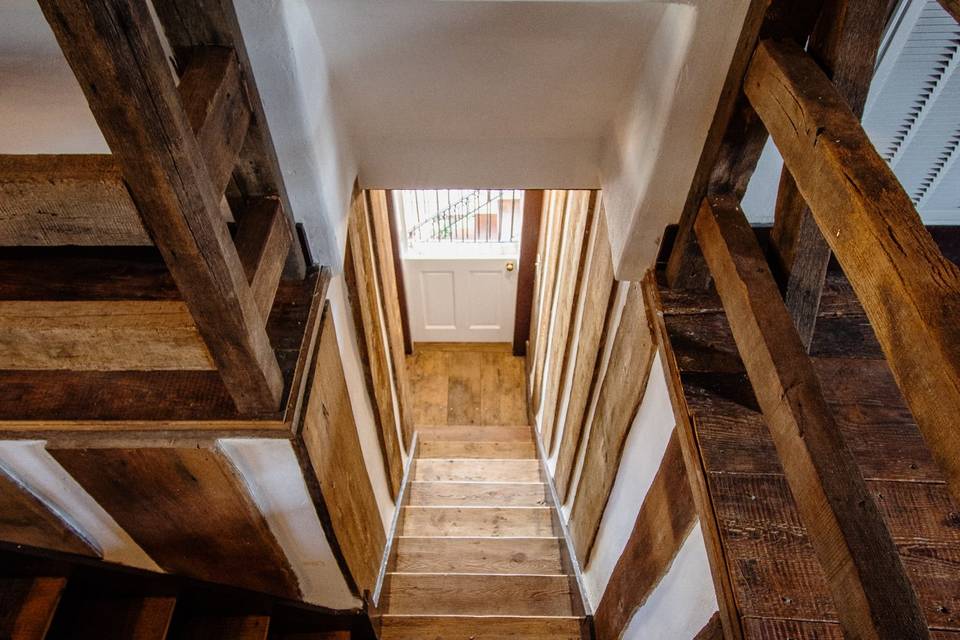 Ben's Den Stairwell (attic)