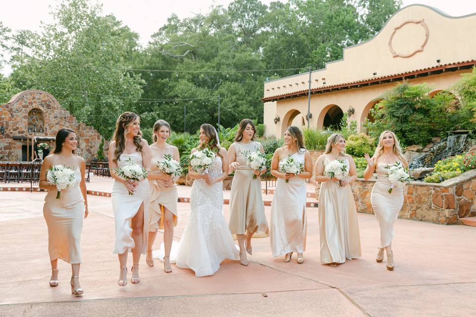 The wedding party