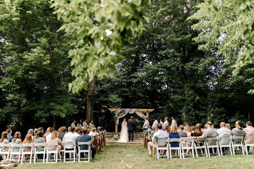 Tea garden ceremony