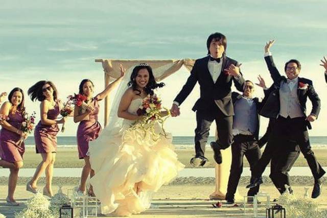 Beach Wedding Fun