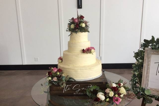 Flowers add the finishing touc