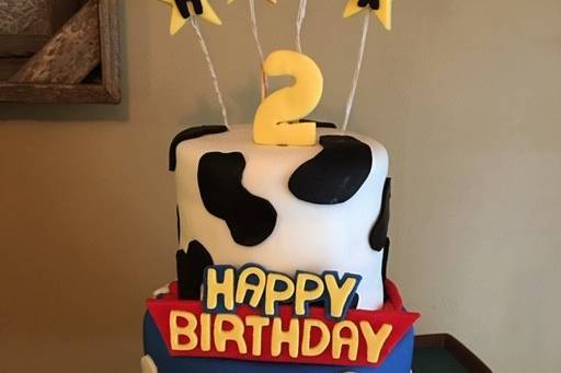 Toy Story birthday cake