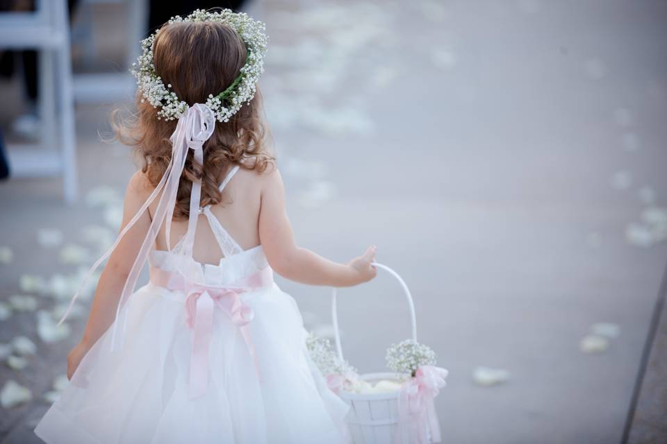 Wedding Flower-girl Ceremony