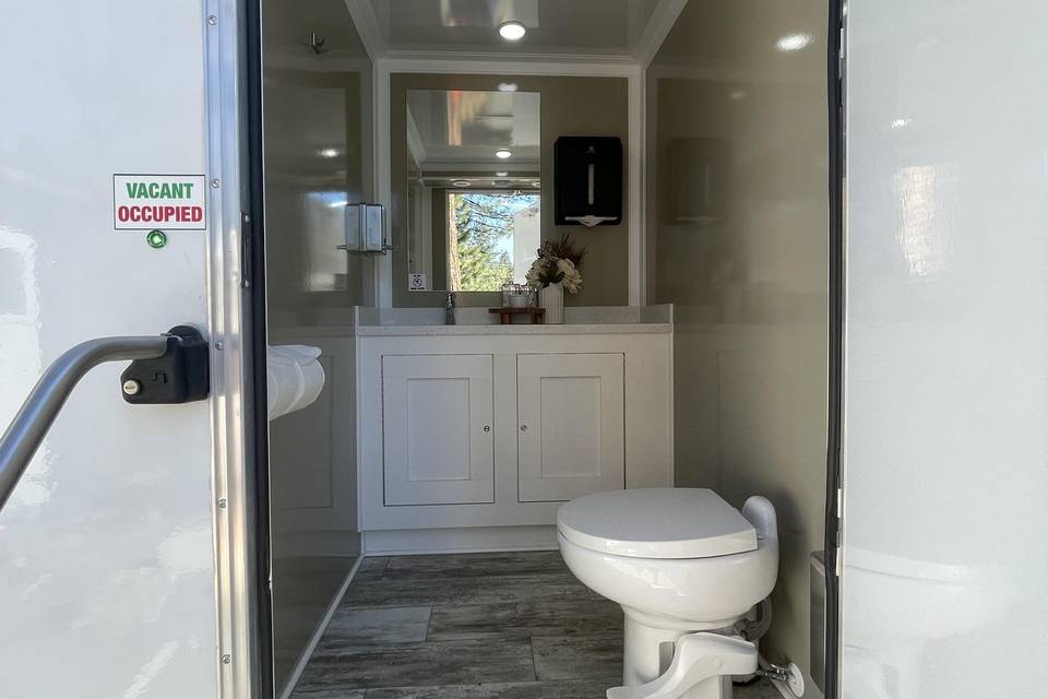 2 & 3 stall interior