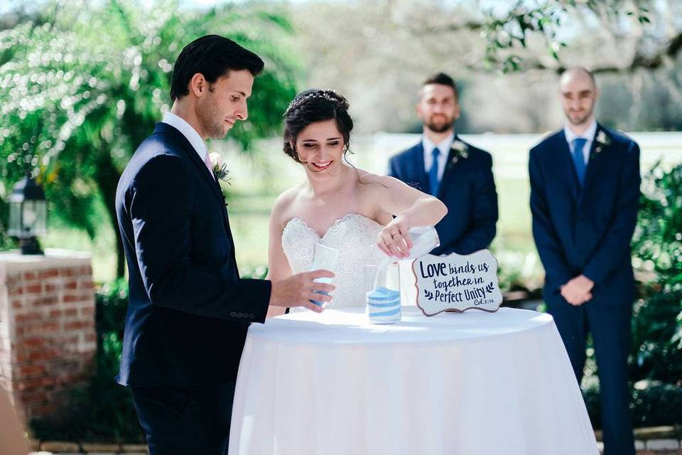 Sand ceremony