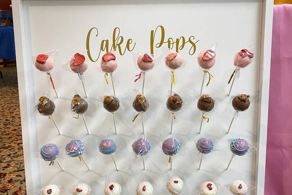 Mini Cake-pop Wall