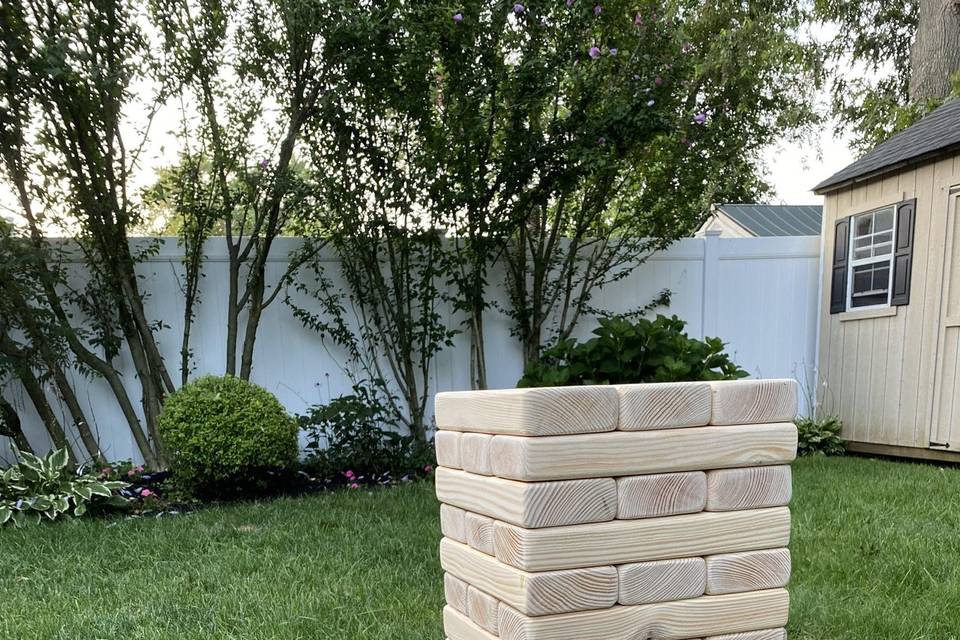 Giant Jenga-styled Game