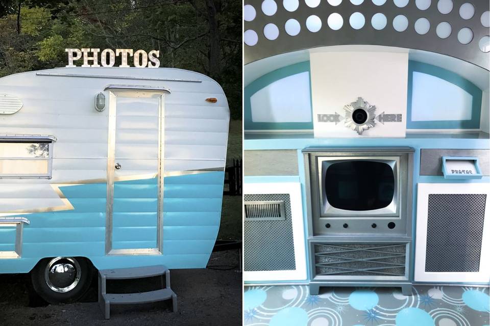 Vintage Camper Photo Booth