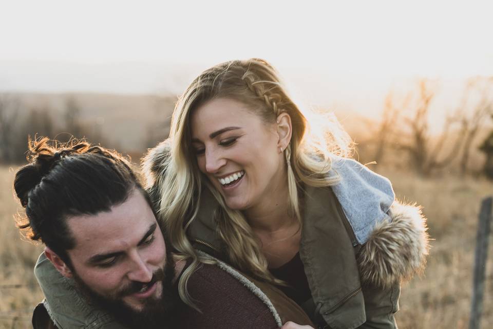 Mountain engagement session