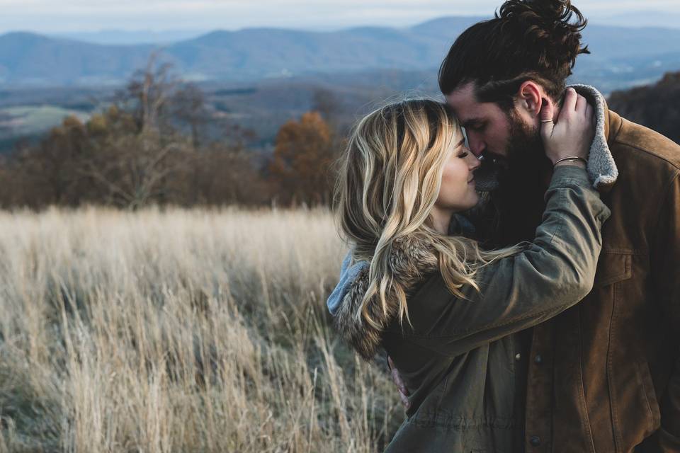 Mountain engagement session