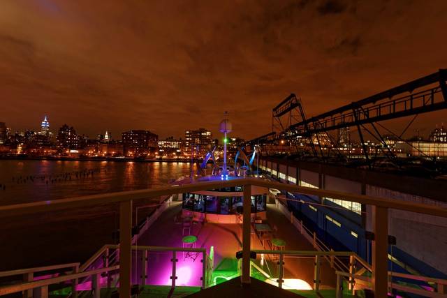 View at night
