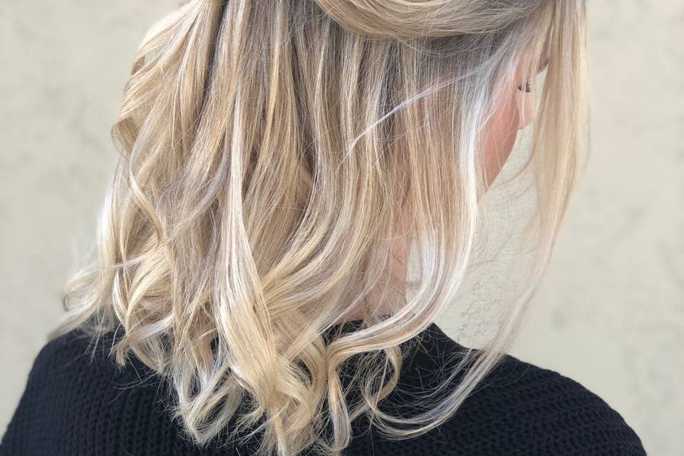 Beautiful hairdo