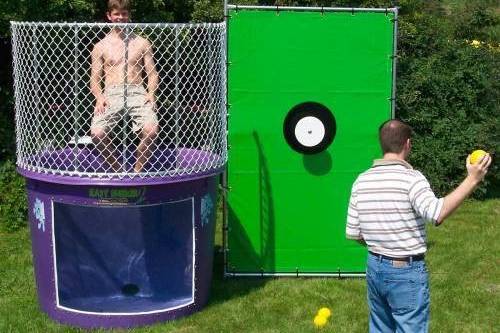 500 gallon Dunk Tank with window.