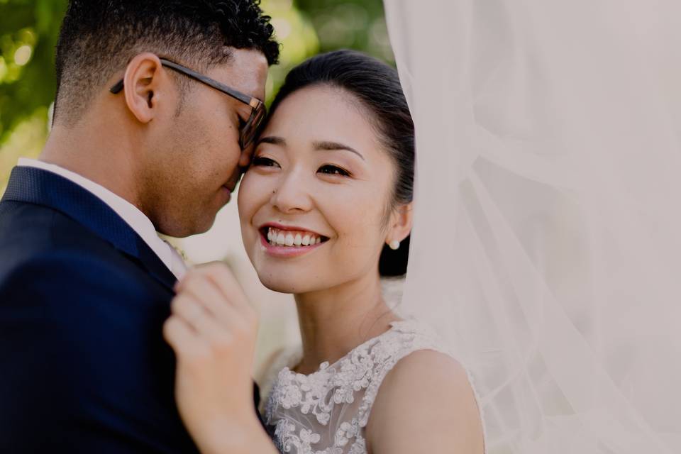 Natural bridal makeup