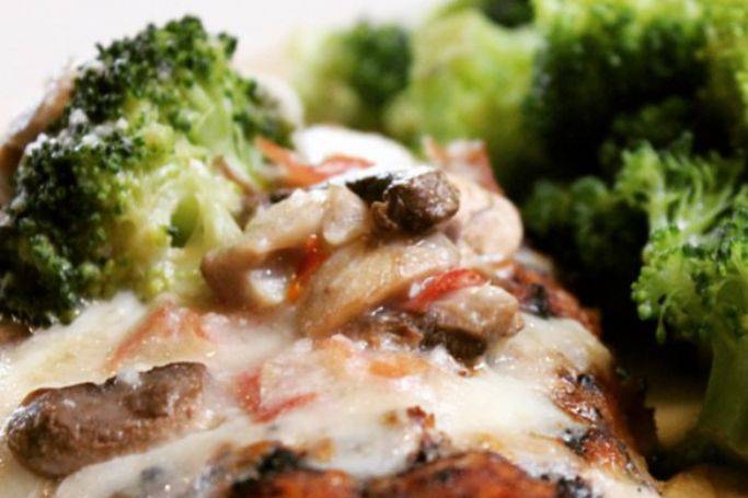 Chicken and broccoli